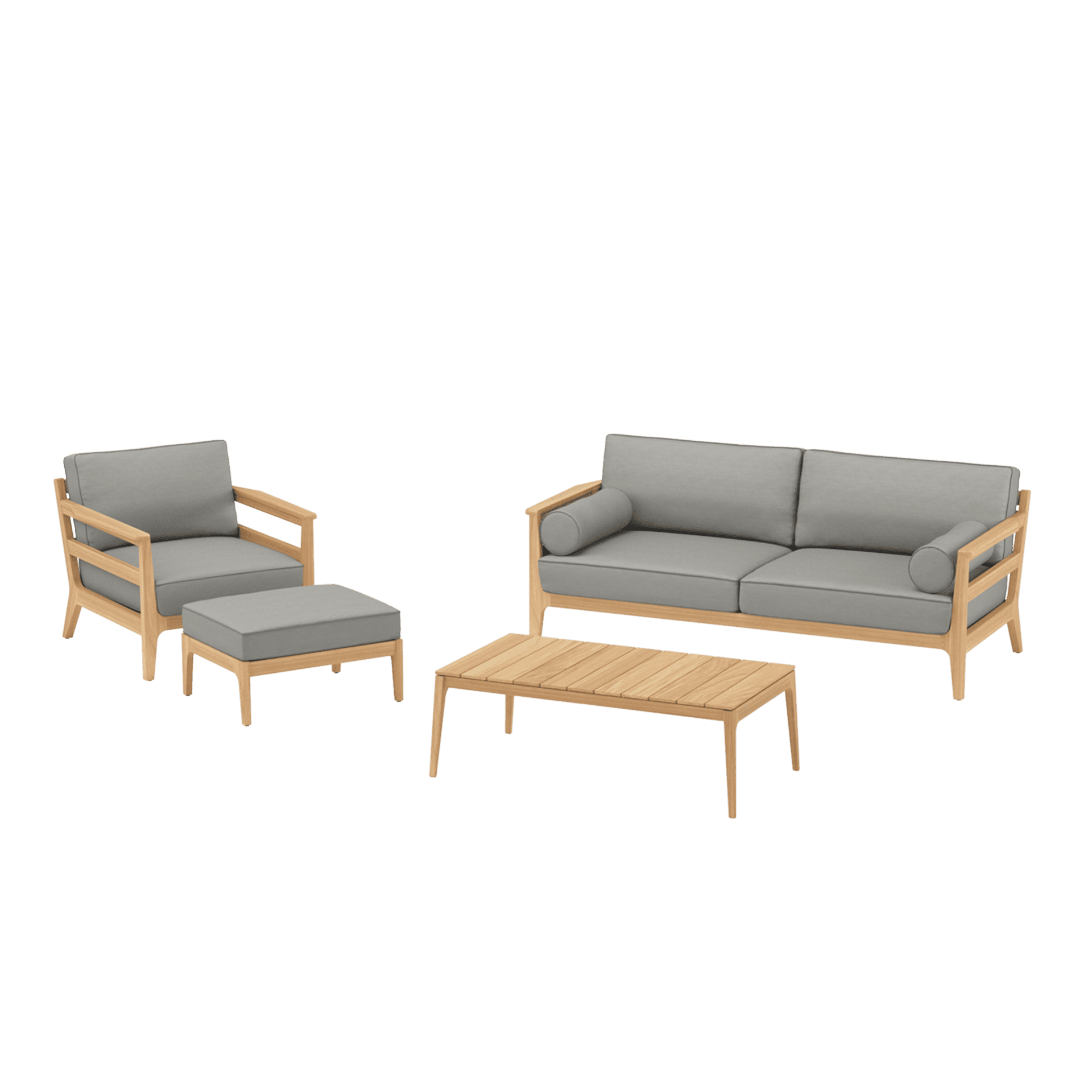 Newhaven lounge set Stone