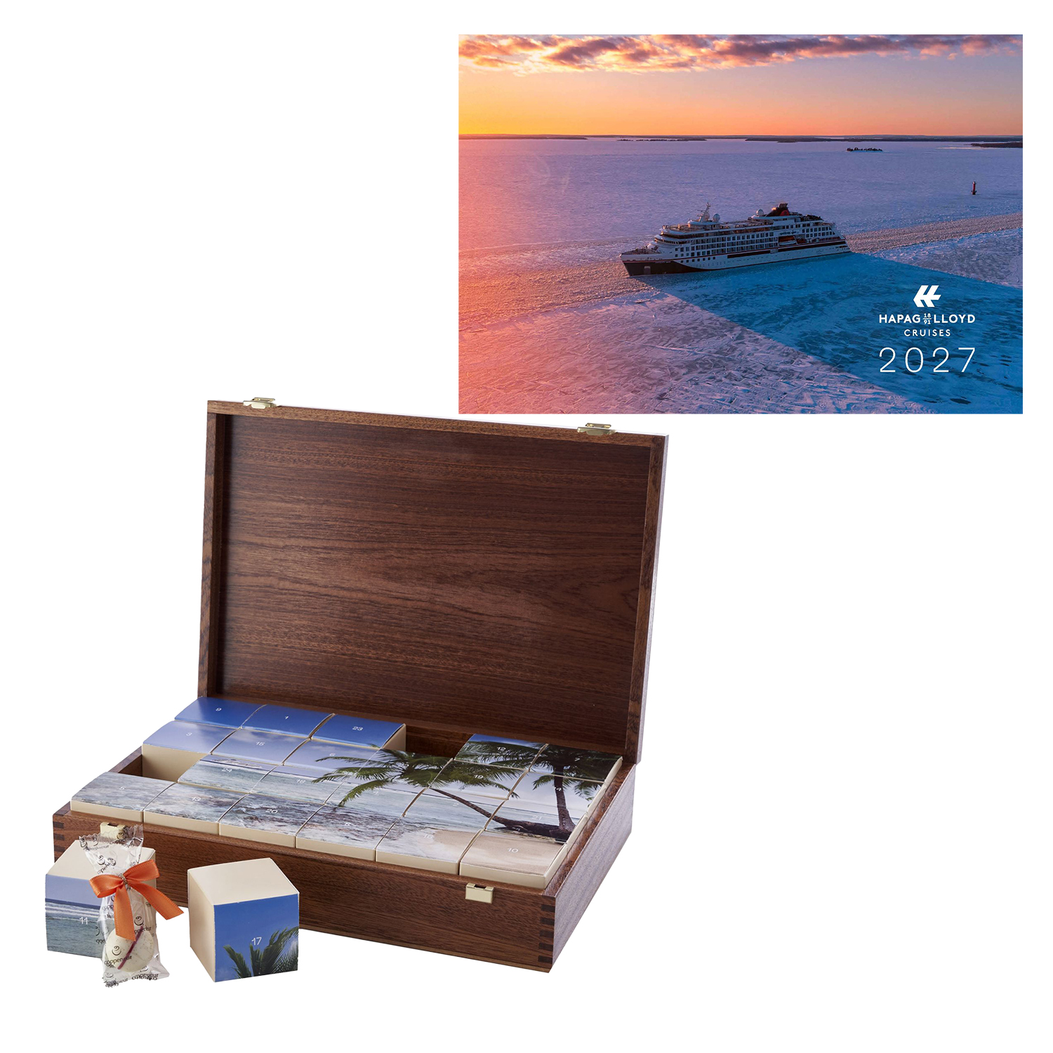 Hapag-Lloyd Cruises Advent Calendar – Club Special Set with Wall Calendar