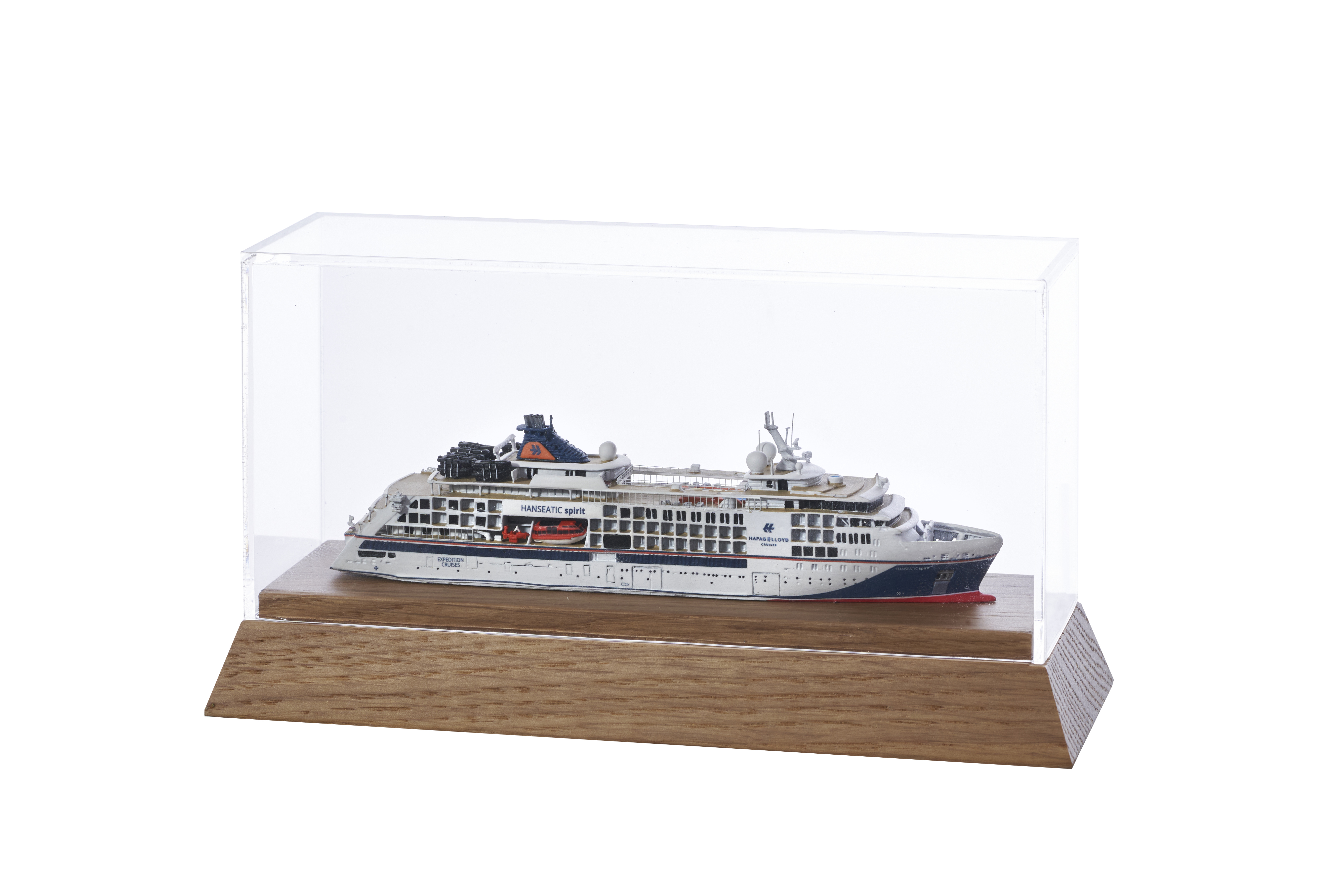 HANSEATIC spirit model ship, 1:1250 scale