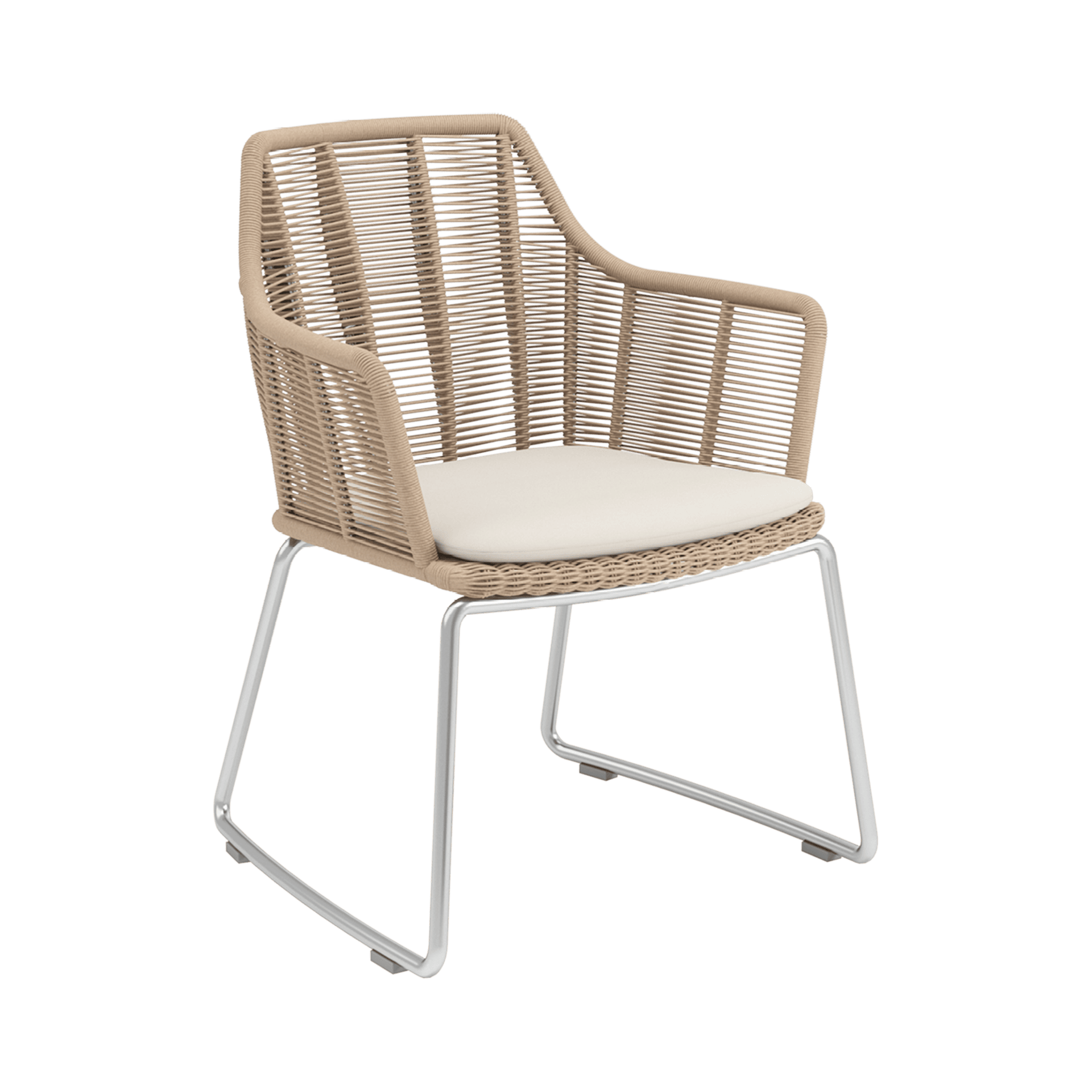 Amari armchair seat cushion Stone