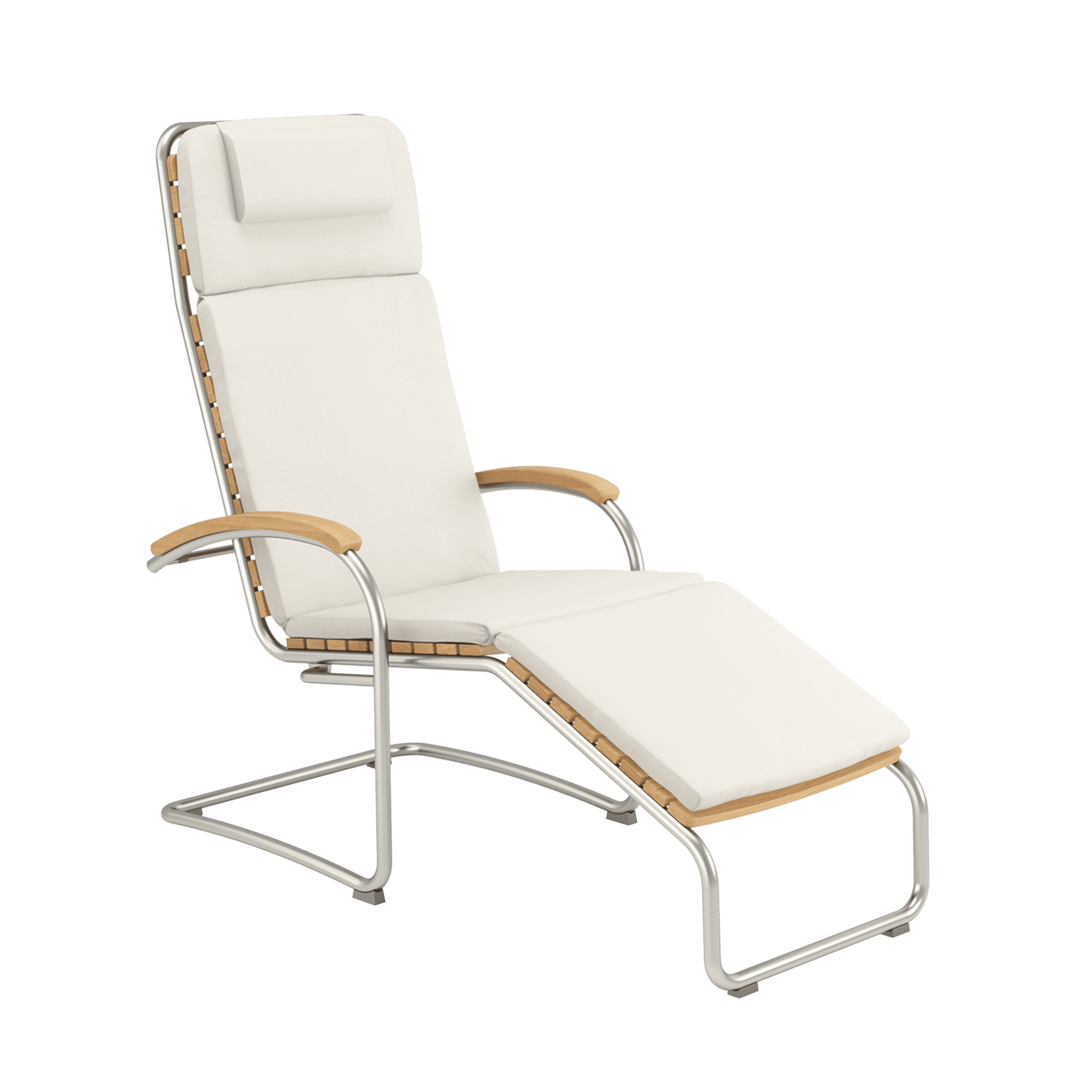 Bolero recliner teak cushion Linum